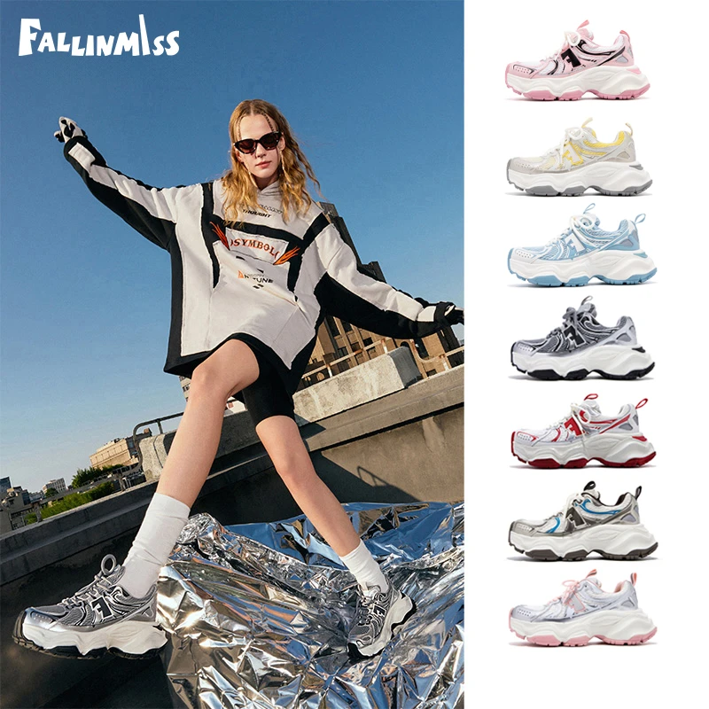 【非谜官方】《明星同款》非谜星云老爹鞋女25年夏增高休闲舒适女*