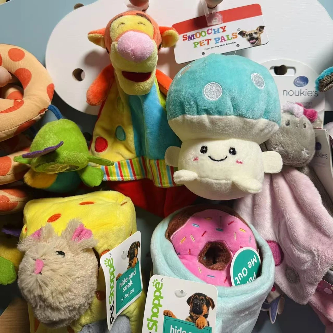 直播间专属狗狗玩具陪伴毛绒玩具