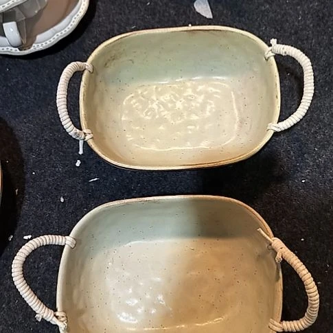 瓷片微瑕浴缸提绳两个一组