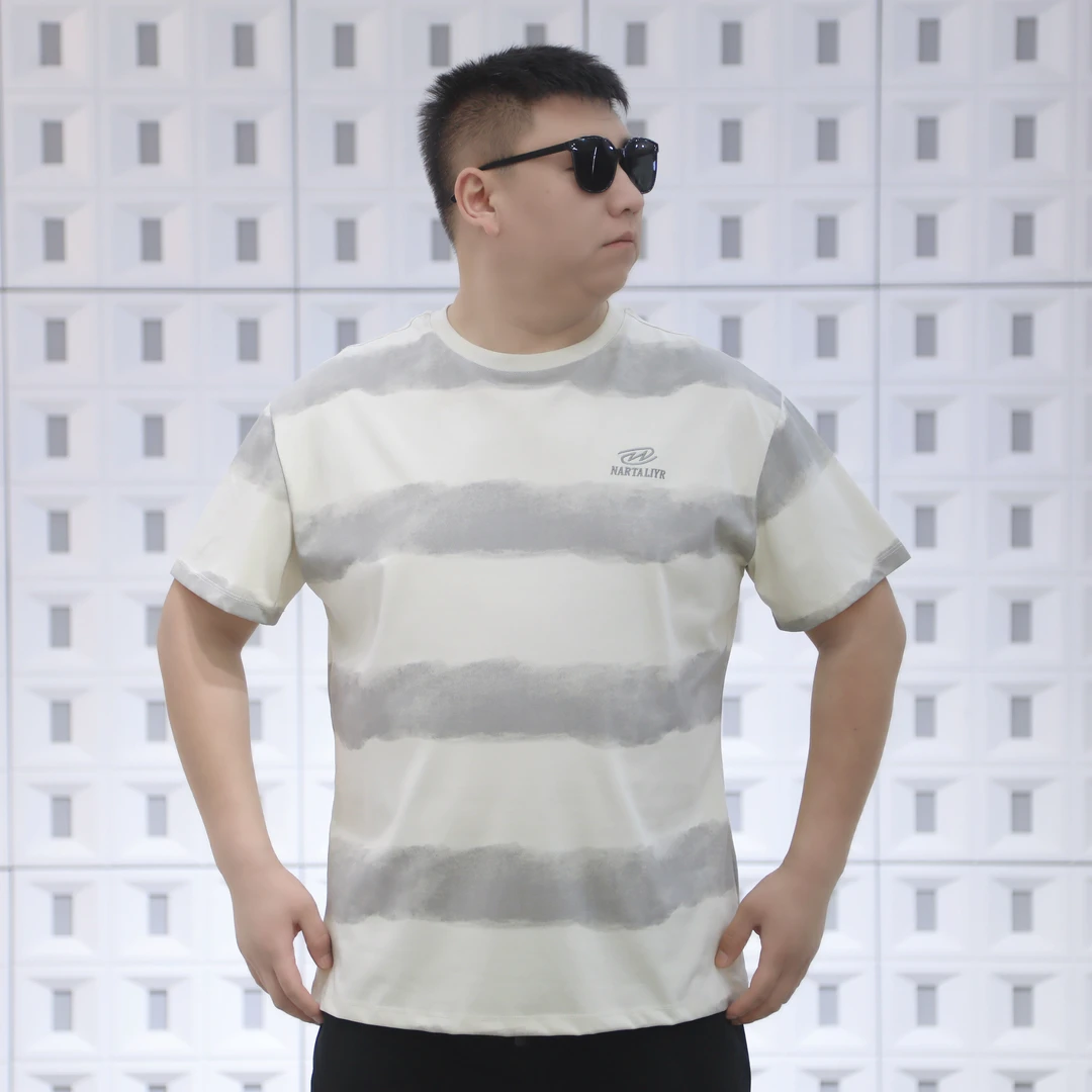 胖哥文大码男装夏季短袖72590