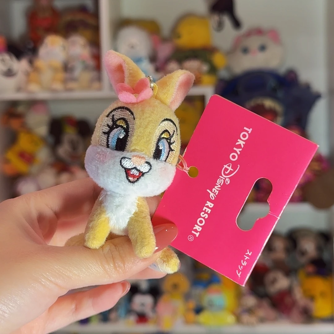 毛绒邦尼兔手机链