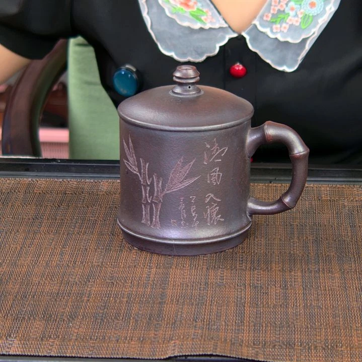 茶杯紫砂高货放漏