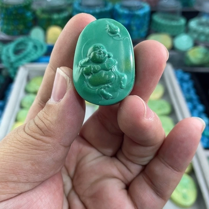 菱锰矿珠宝半成品未镶嵌