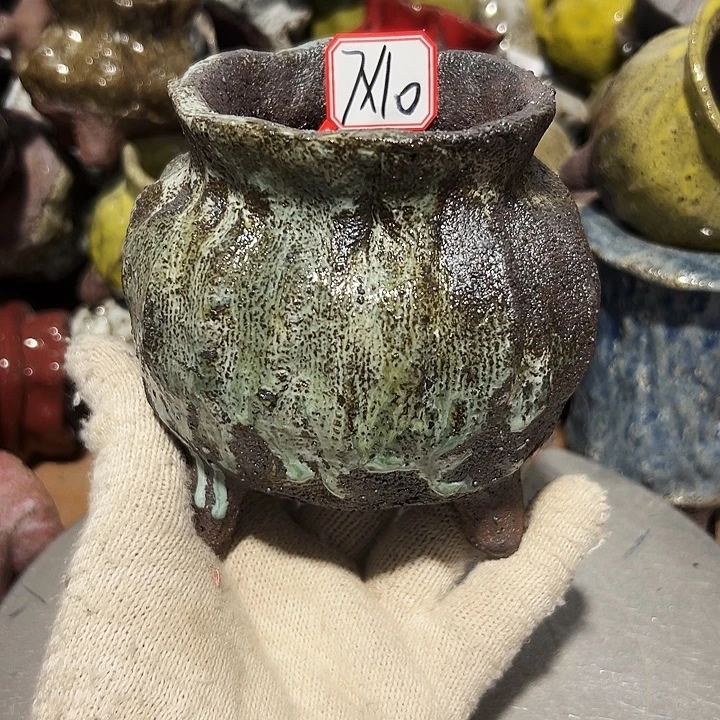 粗陶花盆制作就这样的