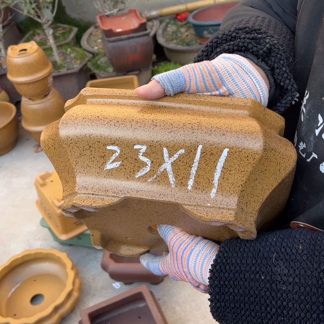 紫砂花盆盆景艺术