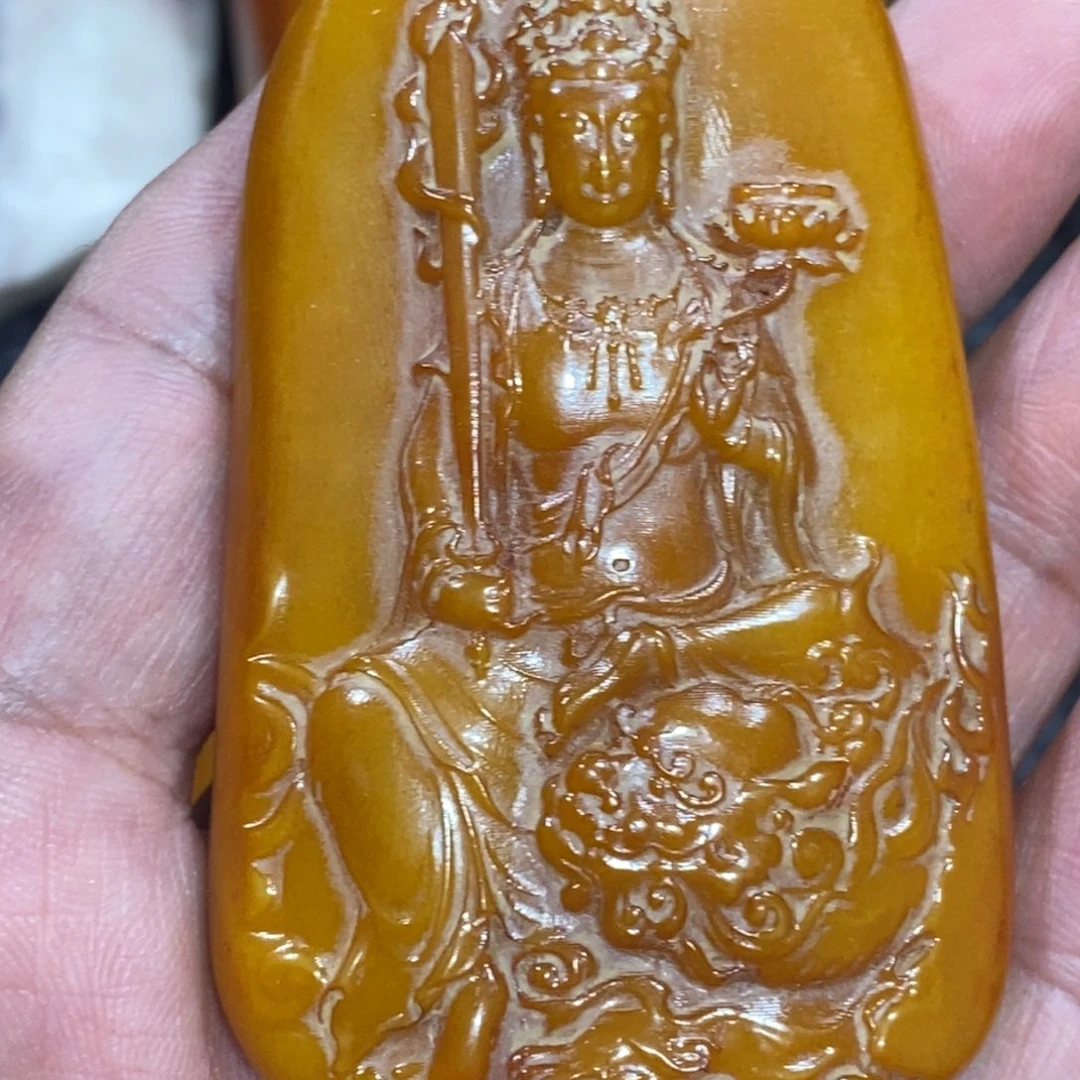 滴血莲花菩提吊坠