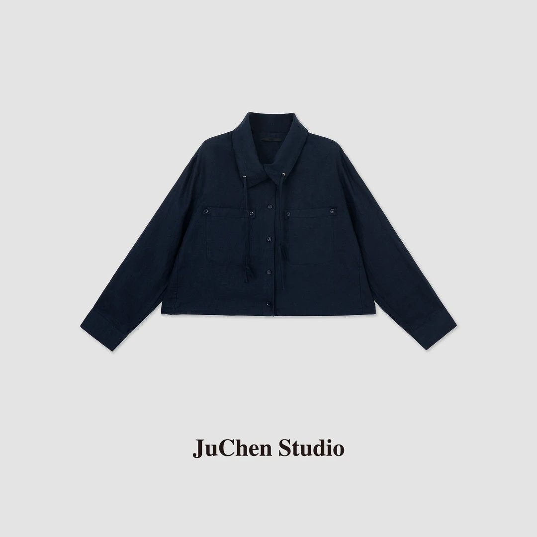 “焕氧夏日”LM调性亚麻轻薄透气防晒短外套 SS25015-158