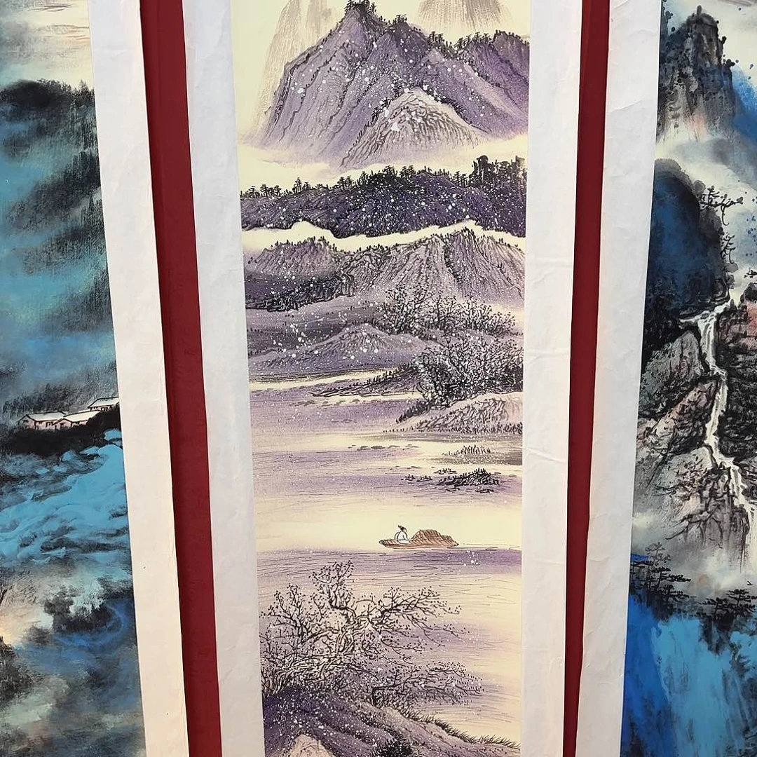 横款精品书画作品入选展览获