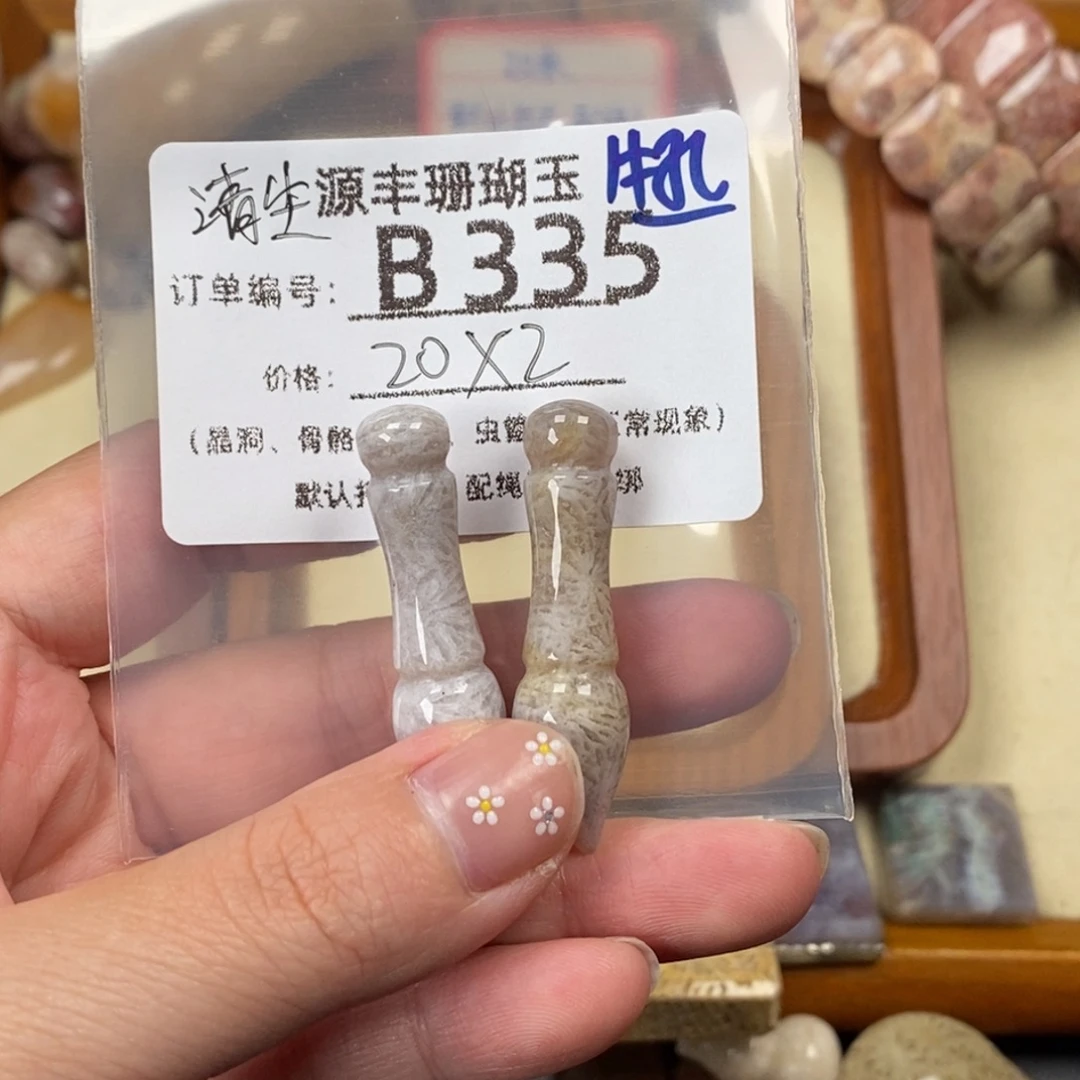 清***尘硅化玉未镶嵌颈饰