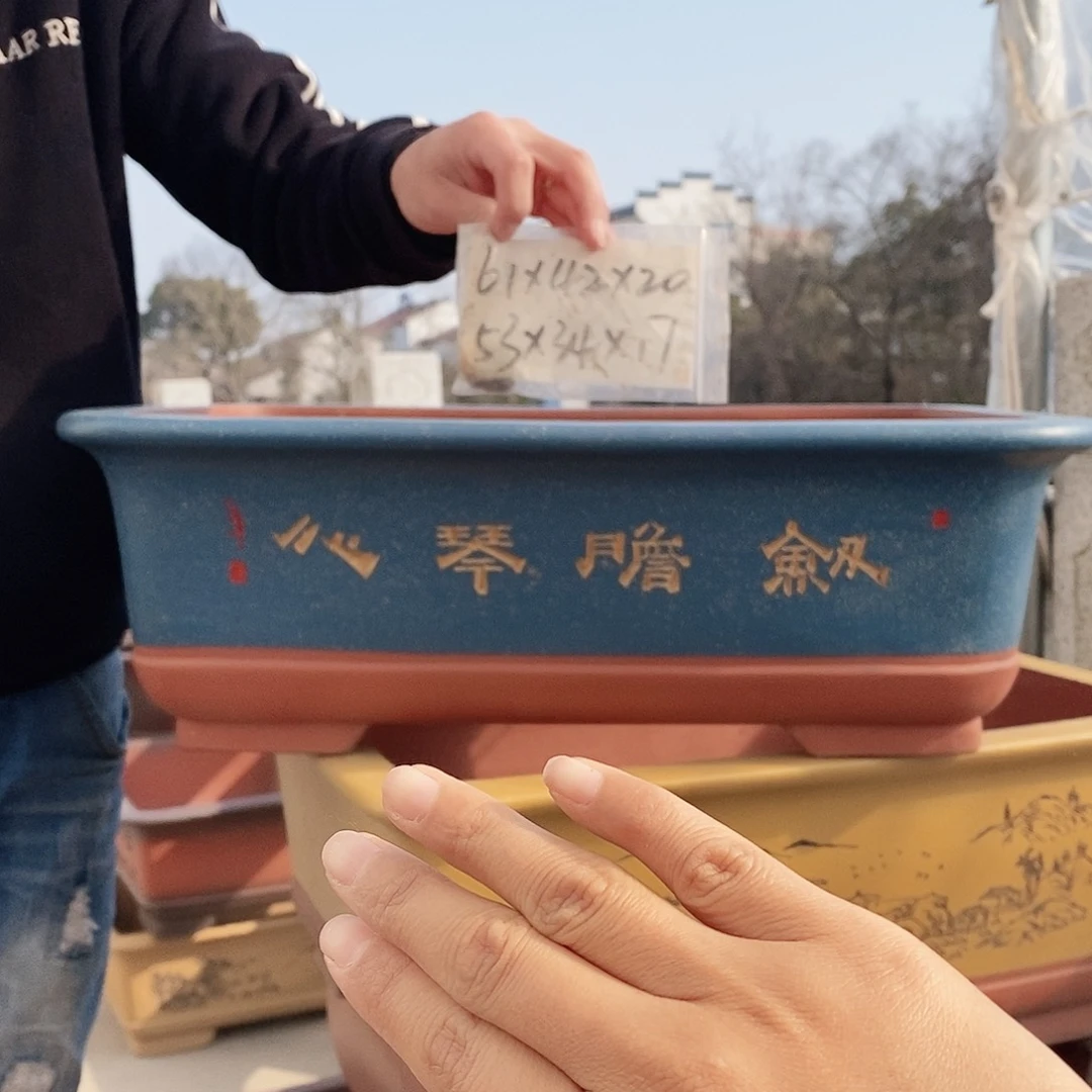 紫砂花盆心*哥紫砂花盆