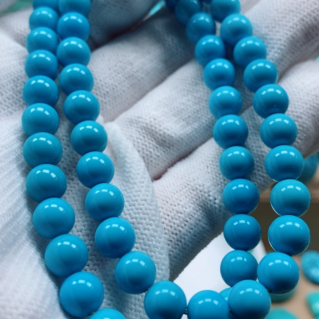 没***起绿松石未镶嵌新款