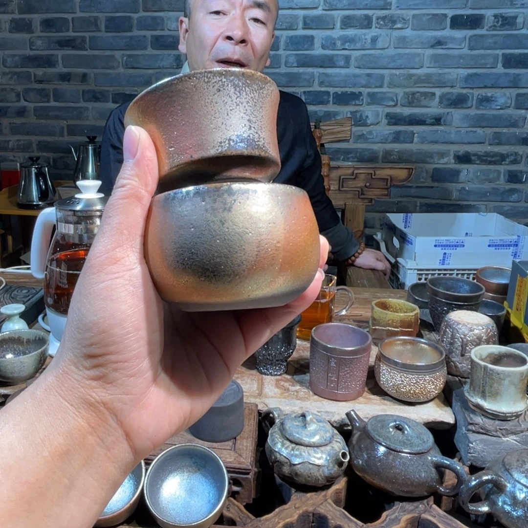 云南陶泥柴烧茶具