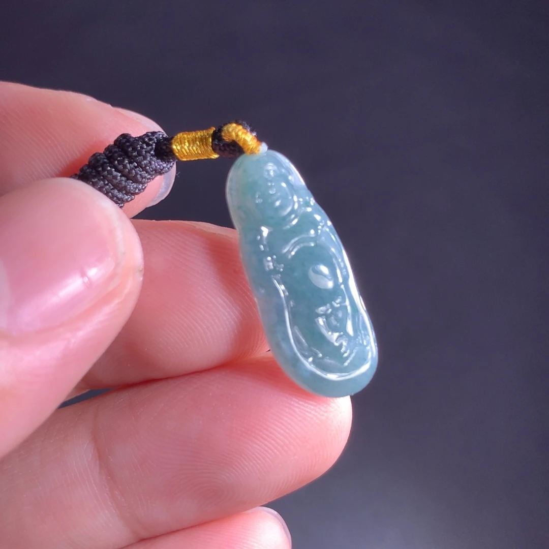 翡翠未镶嵌颈饰天然A货翡翠时尚气质女款吊坠挂坠