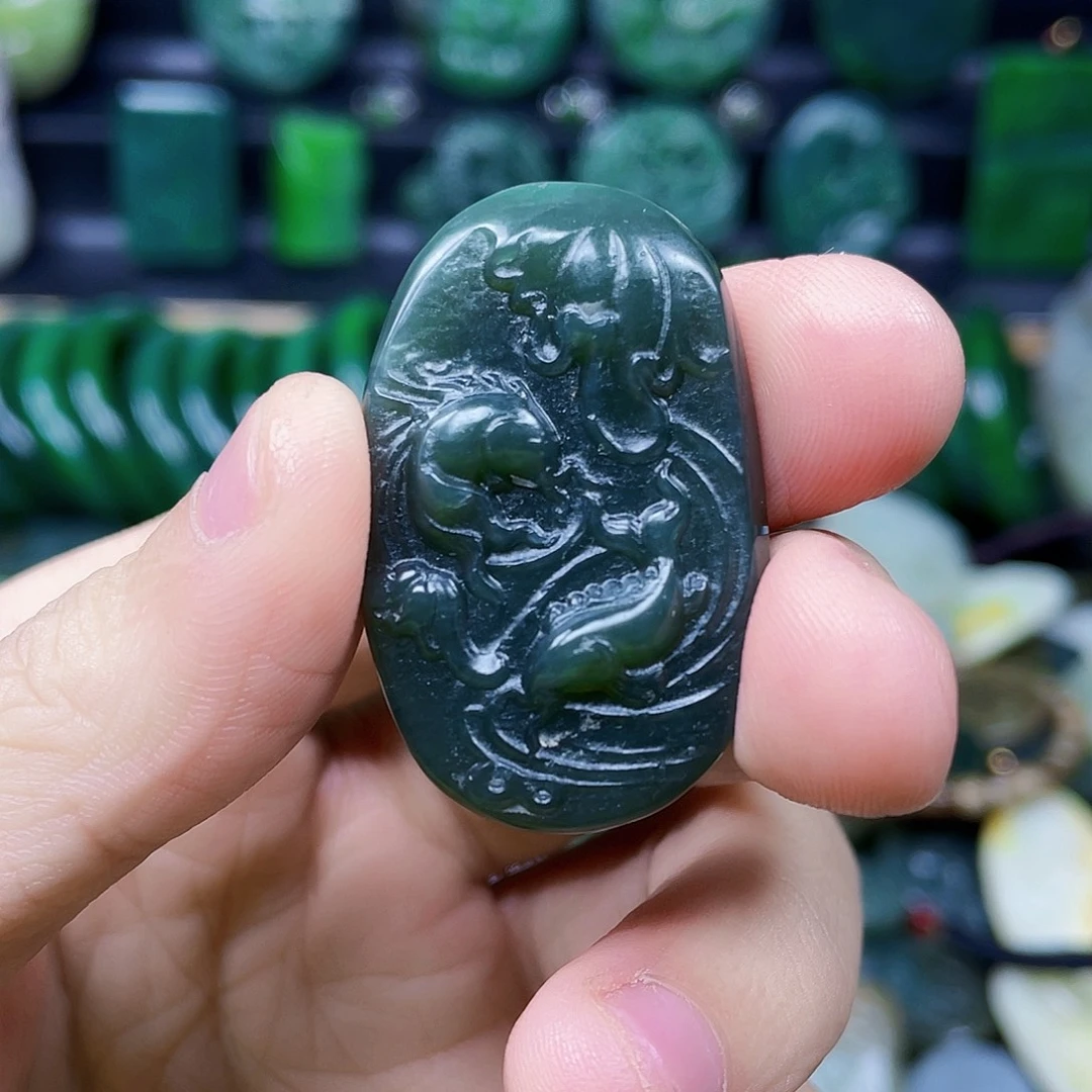 和田玉未镶嵌珠宝半成品