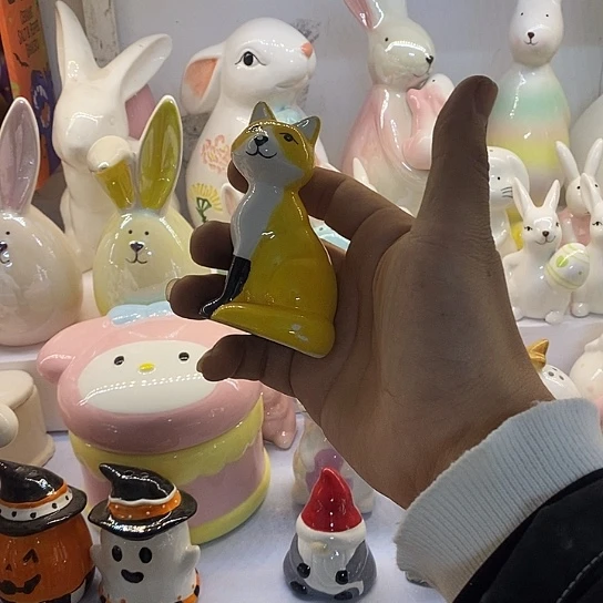 摆件粒*陶瓷微瑕摆件