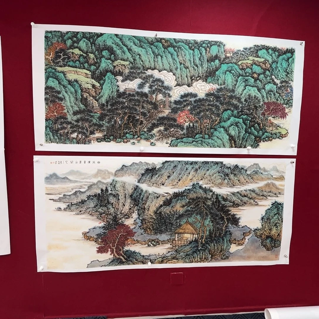 2***9国画叶成兰老师小六山水奇