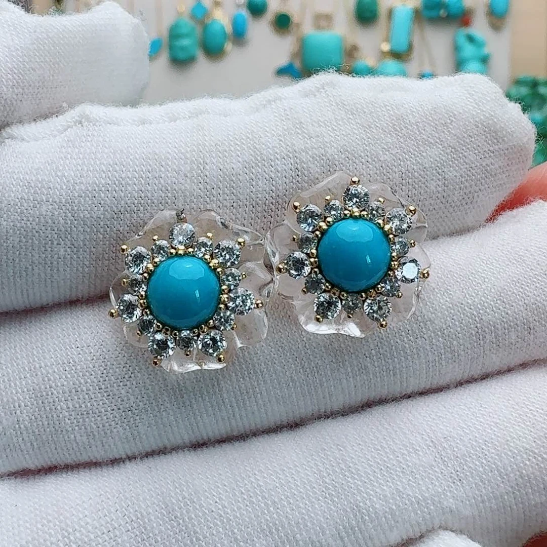 绿松石未镶嵌配饰