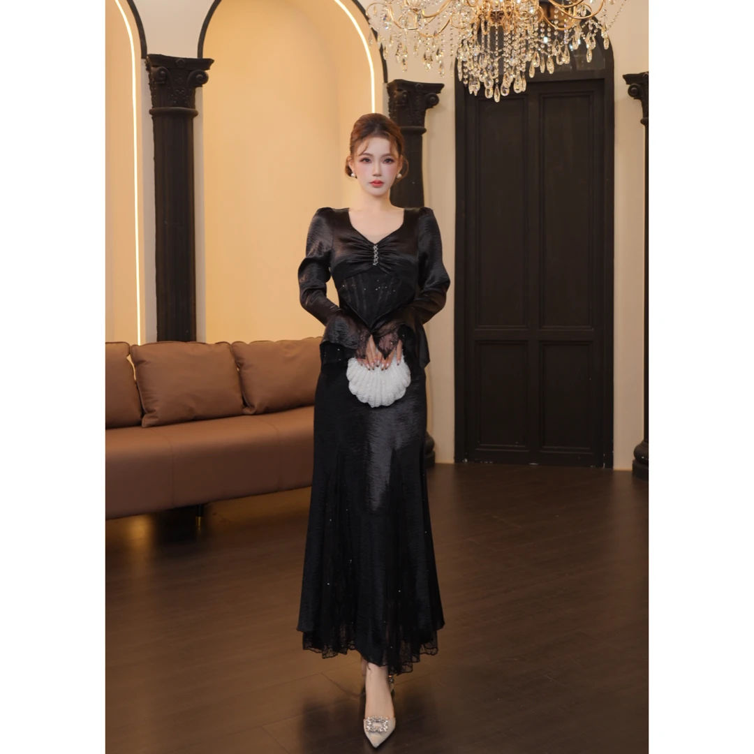 2店-231【温迪定制】宴会主角 H8031连衣裙