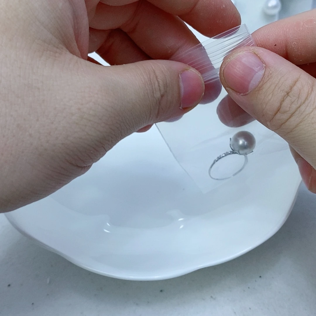 海水珍珠戒指18K金镶嵌