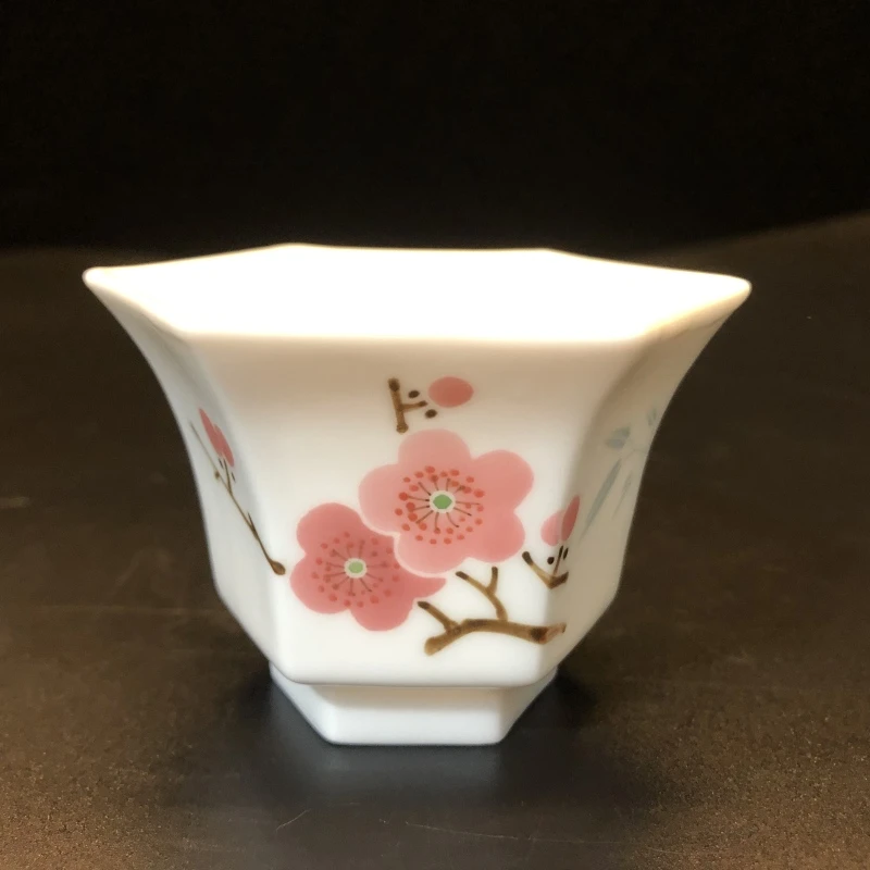 12.21/N100160/00612/胡晶/红梅六方杯/口径8/高5.3/75cc