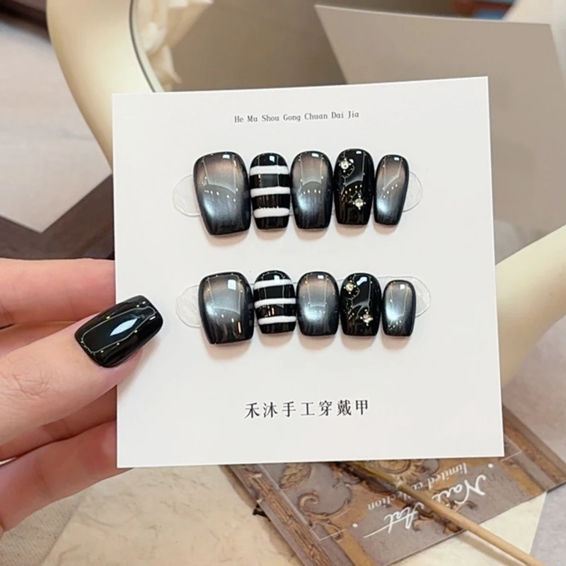 【线条】——禾沐手工穿戴甲