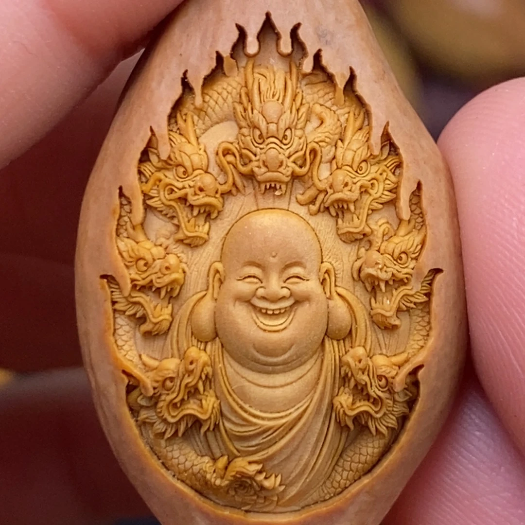 橄榄核吊坠橄榄核雕刻