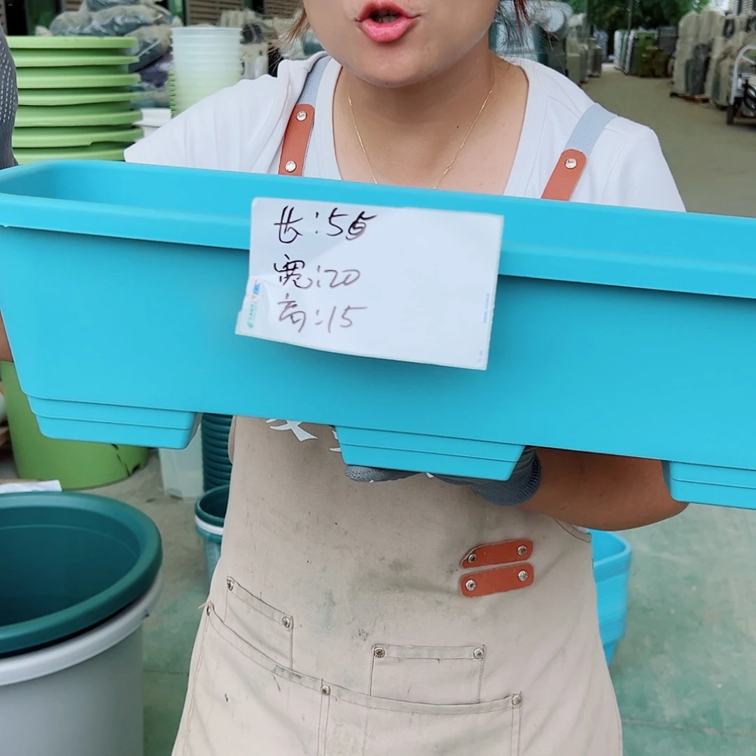 瑕疵菜盆长55#蓝色5个无托