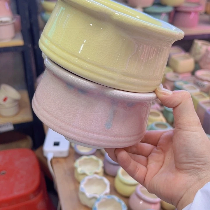 陶瓷花盆当场凑满12包邮