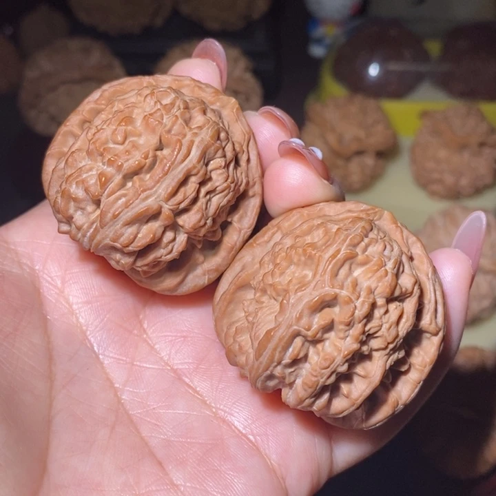 文玩核桃吊坠全品三角白41