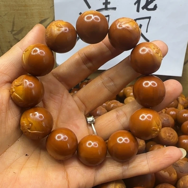 黑***ㅤ手串/手链橄榄核橄榄核手串