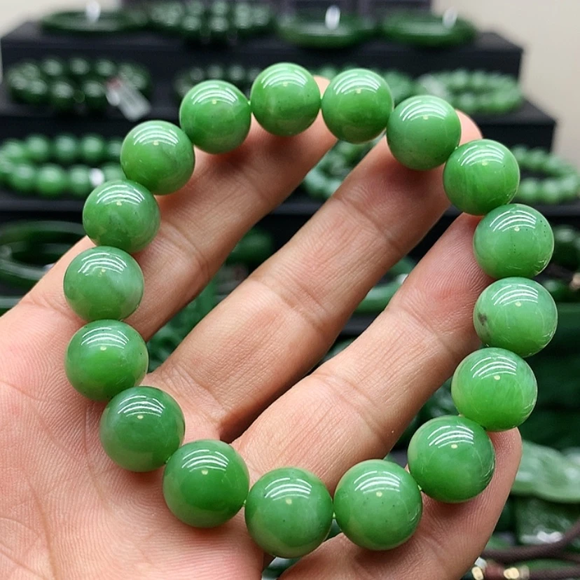 【闪购商品】和田玉（碧玉）手链未镶嵌