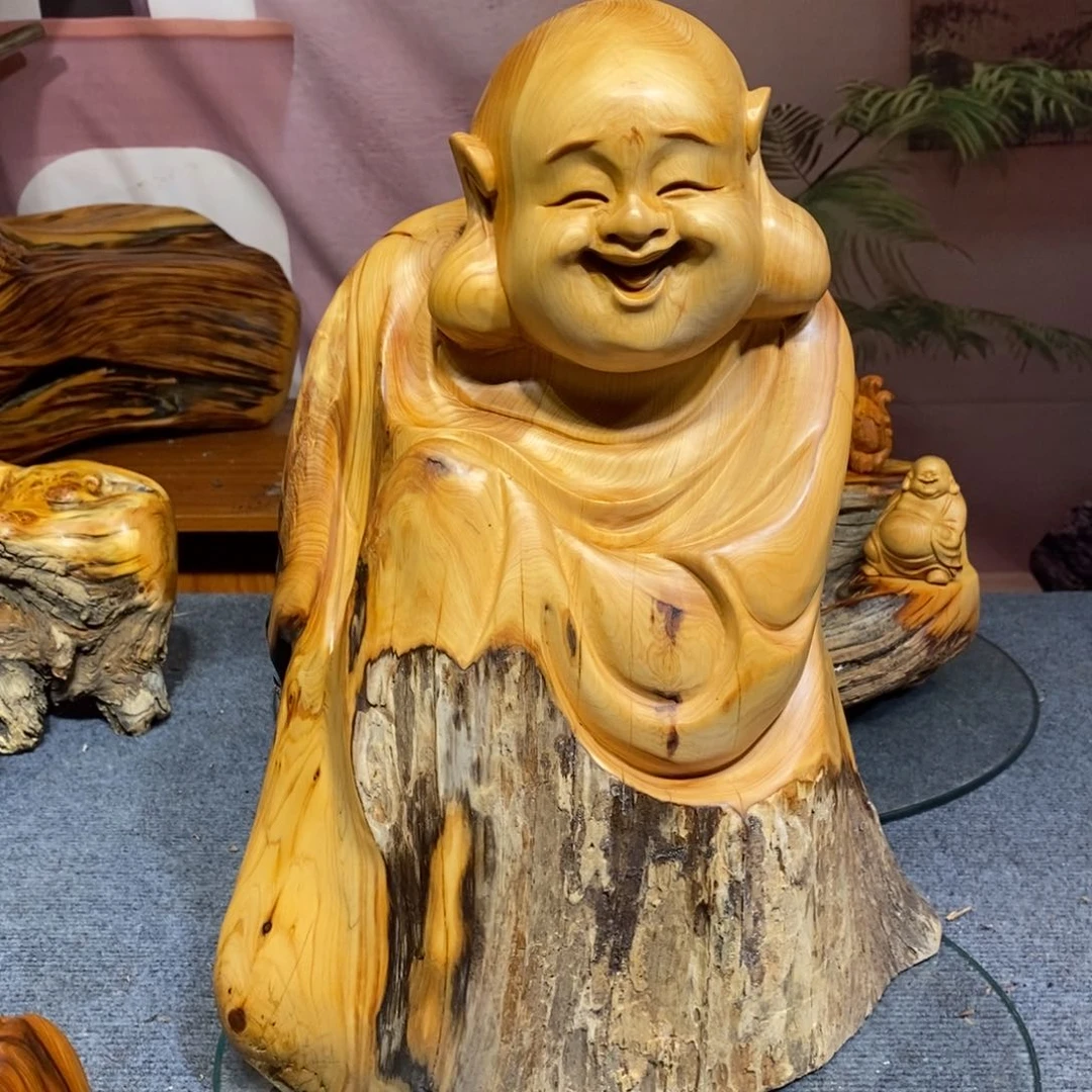 柏木（崖柏）木雕工艺品摆件家居根雕手把件