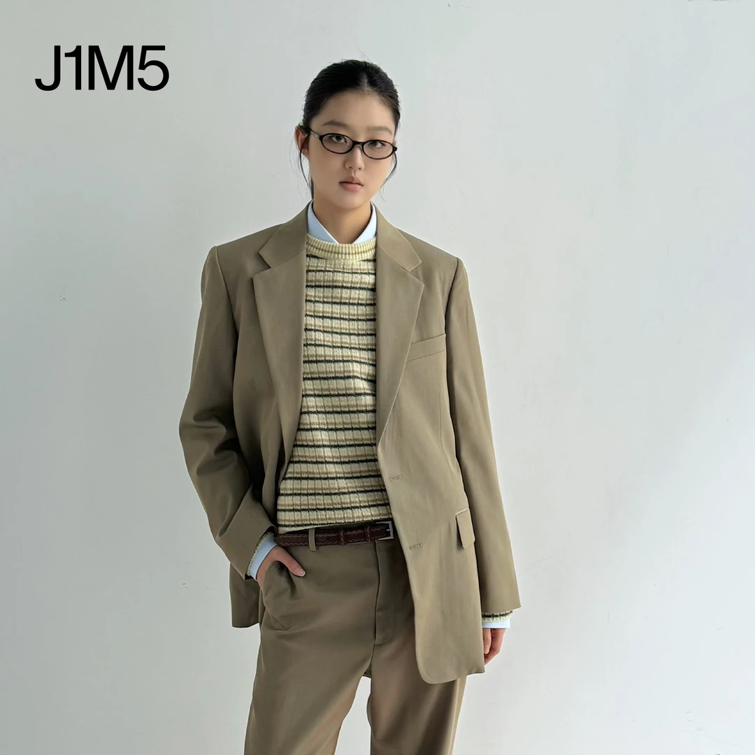 J1M5买手店 AURALEE 25秋冬 超轻羊毛双粒扣西装 设计师品牌