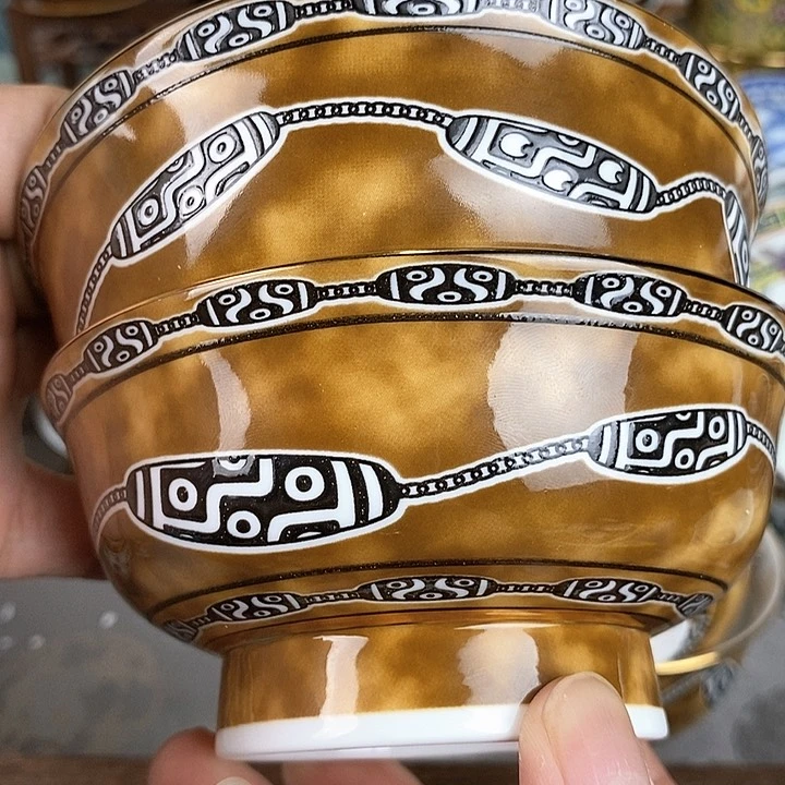 景德镇陶瓷藏式茶碗