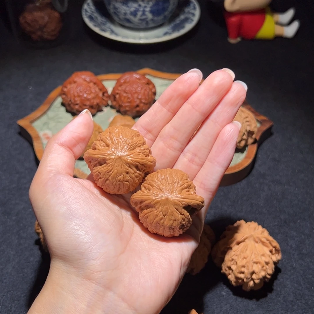 文玩核桃把件39铁锤