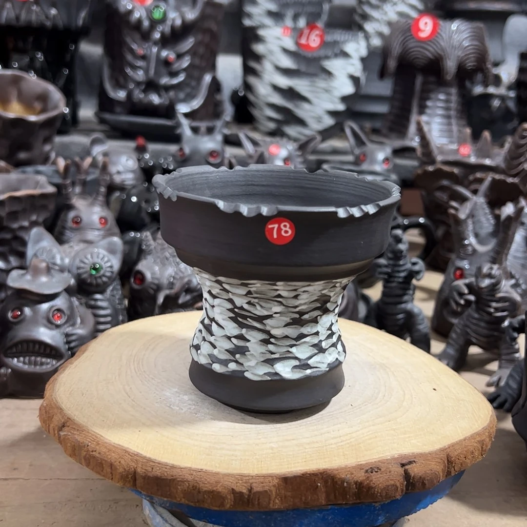 78号，内口9外高9手工盆