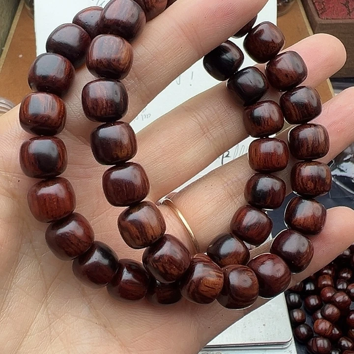 铁***铁木木本海南红降花梨公1.0黑金满文