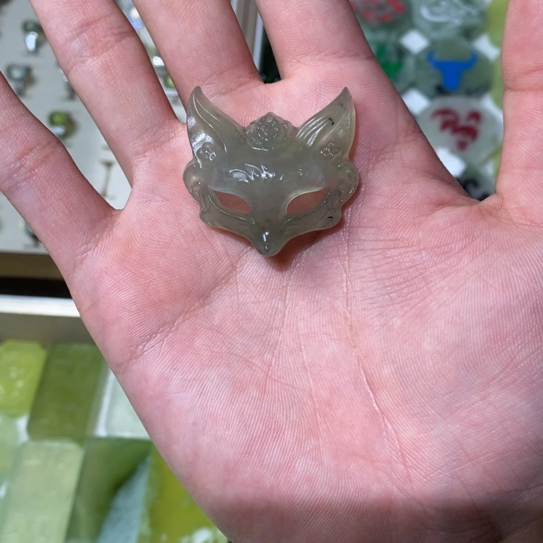 一****岫玉未镶嵌吊坠(不含链)