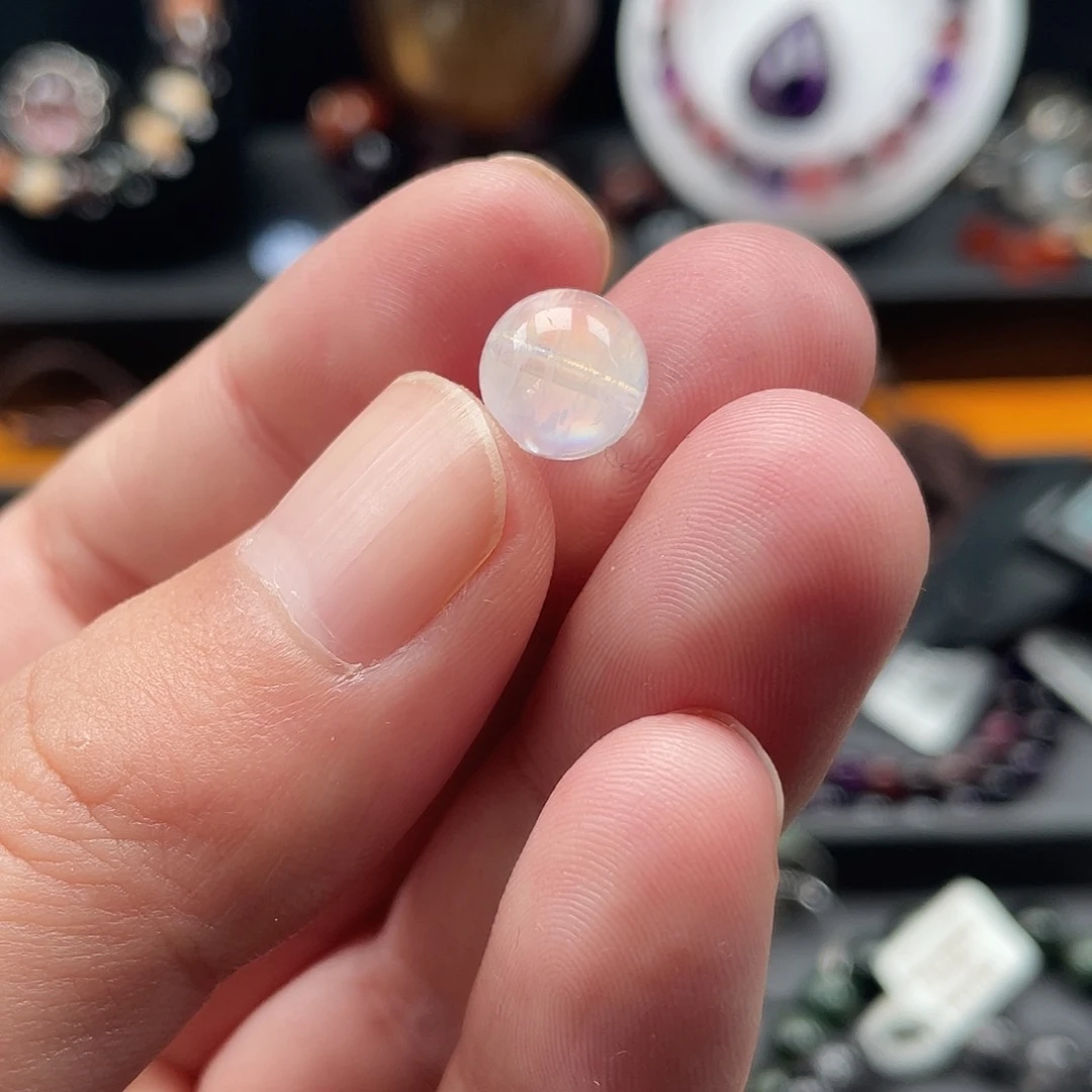 月光石蓝月光吊坠未镶嵌小*！