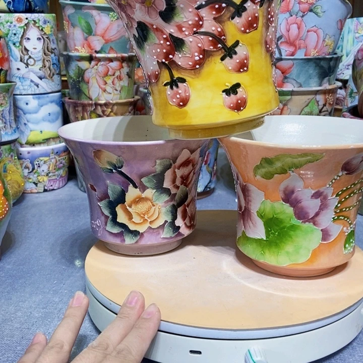 景德镇艺术手绘作品