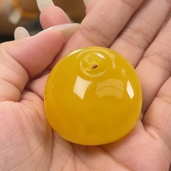 琥珀未镶嵌珠宝奇石琥珀h24