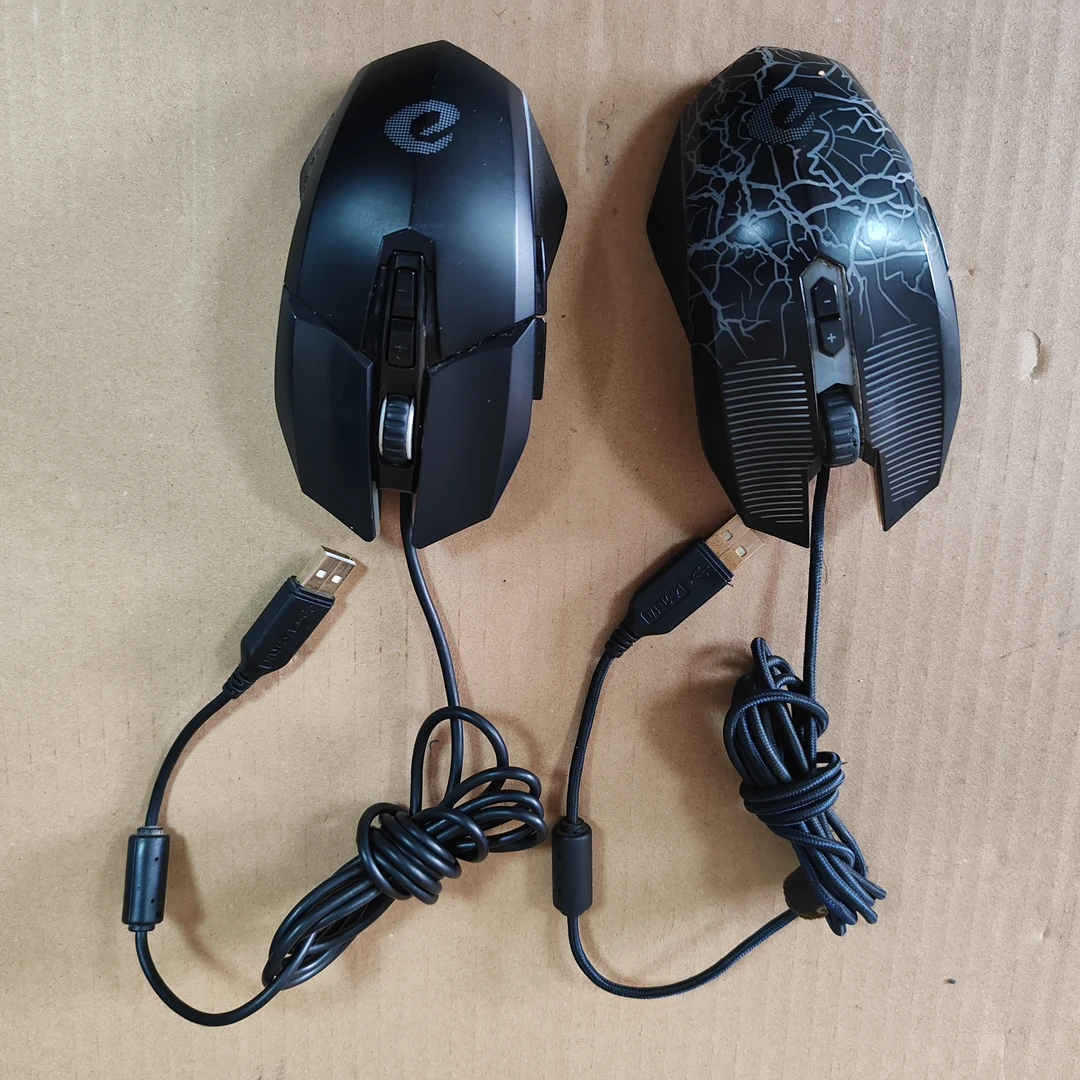 9新 达尔优 牧马人有线吃鸡游戏RGB电竞网吧网咖炫光机械鼠标