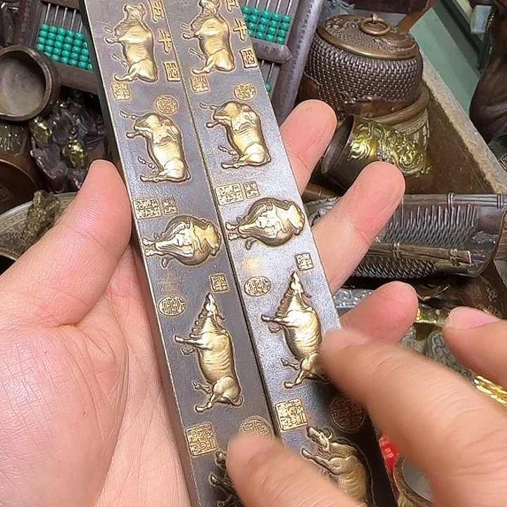 铜器办公室茶室摆件