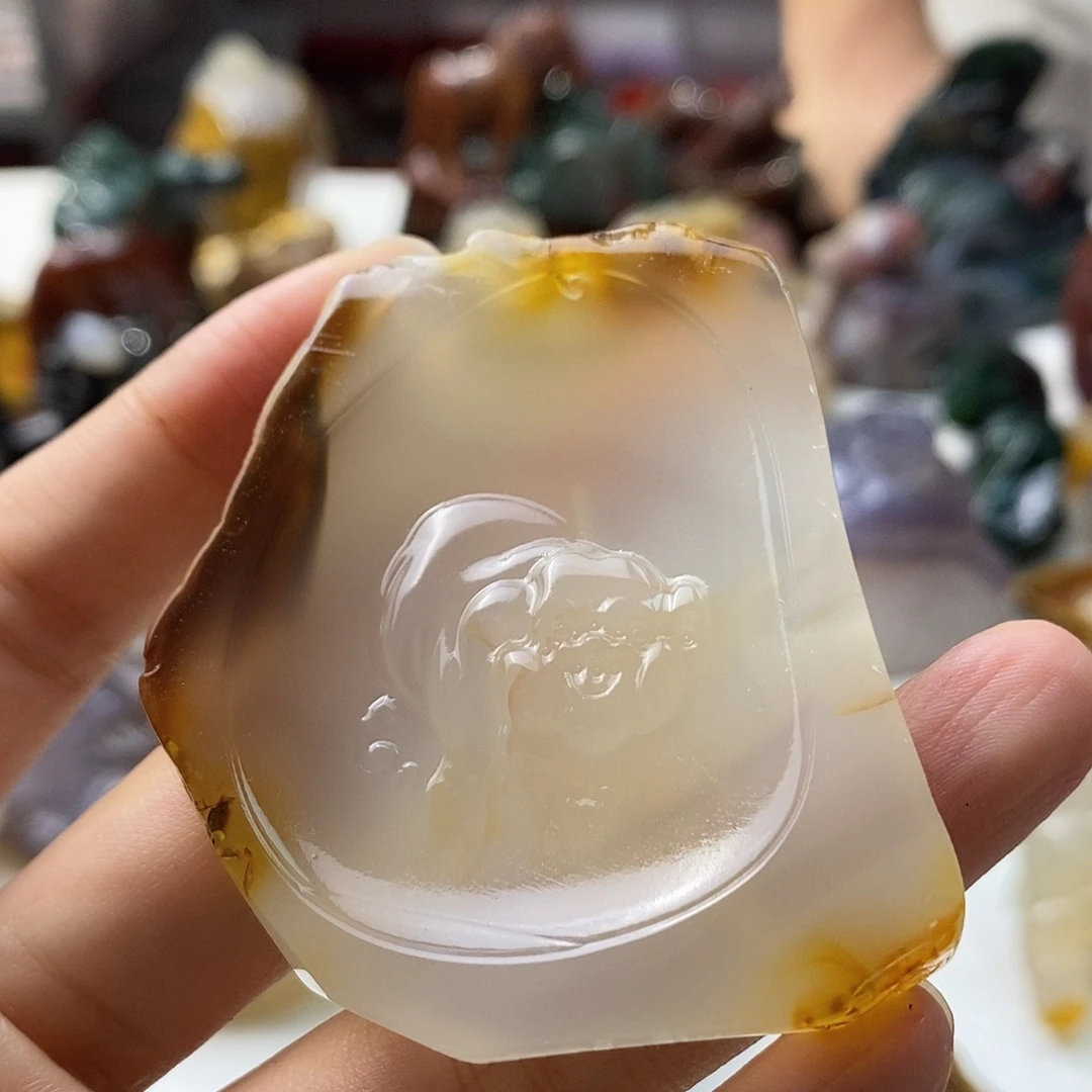 玛瑙/玉髓未镶嵌颈饰