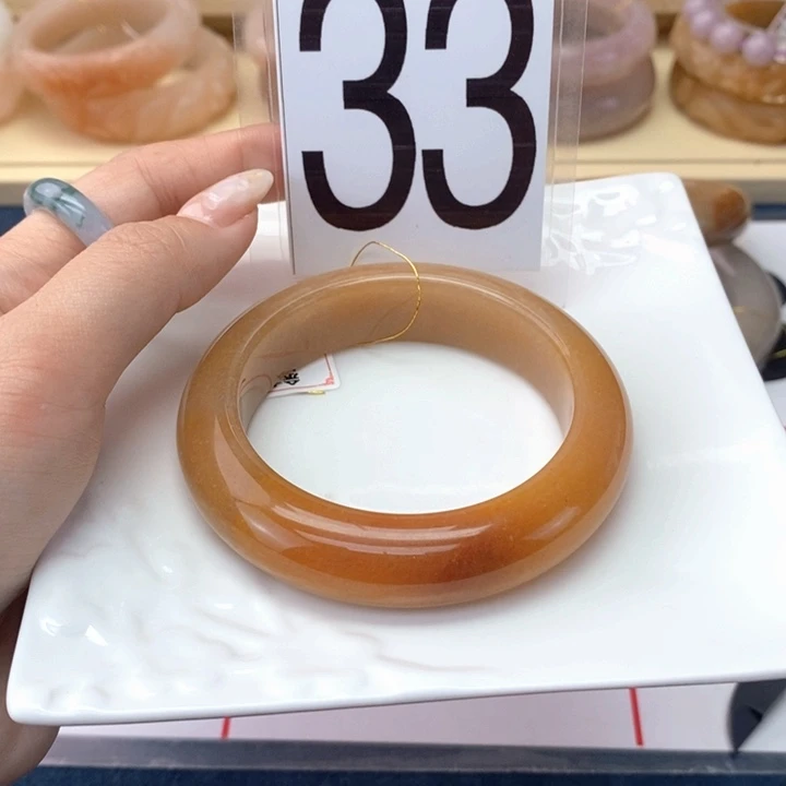 石英质玉未镶嵌手镯