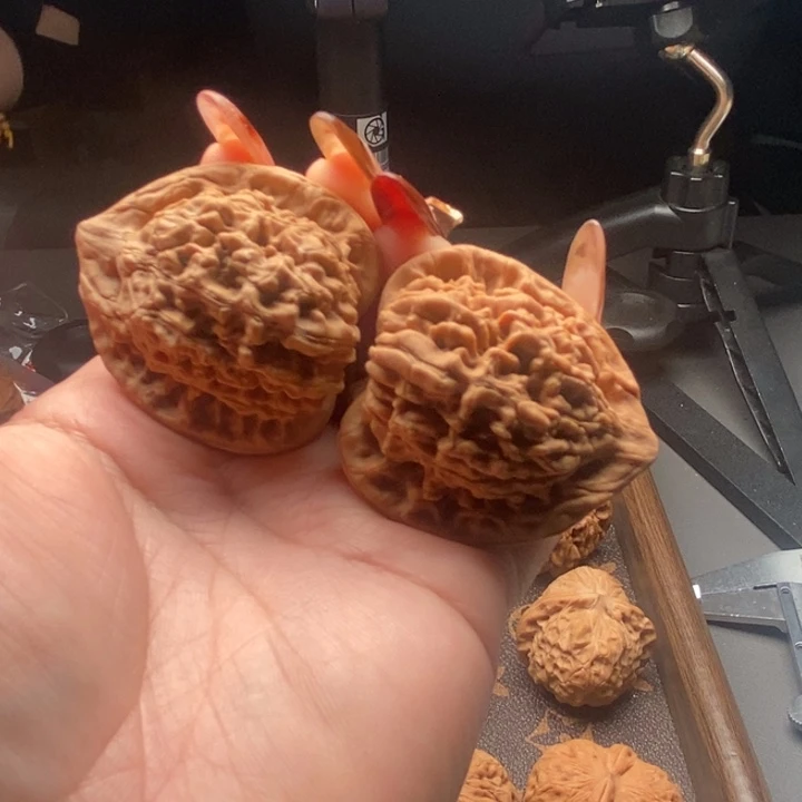 文玩核桃吊坠官帽