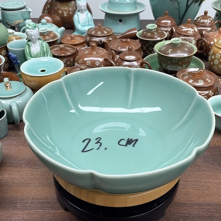 微瑕特价23.5*7.6厘米大汤碗