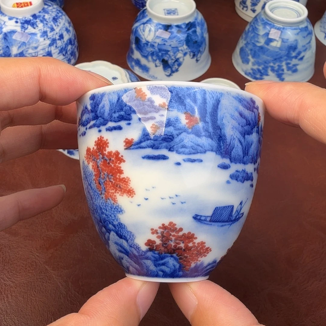 杯玫*现代景德镇全手工全手绘茶具1688888