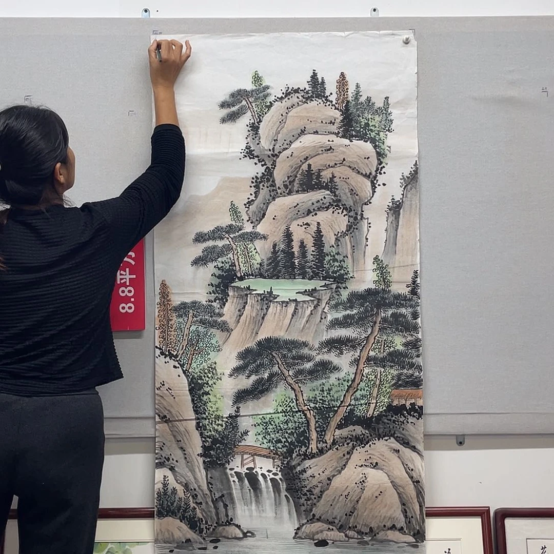 国画山水画作品欣赏11