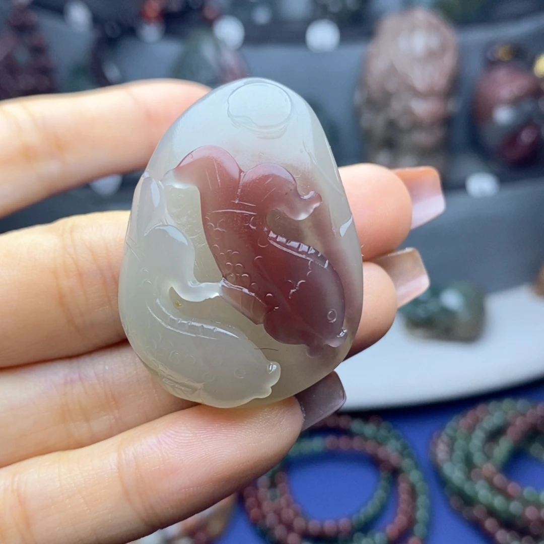 未镶嵌吊坠(不含链)玛瑙/玉髓